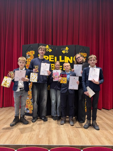 Rajoninis „Spelling bee” konkursas