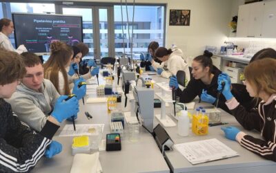 Biologijos ir chemijos pamoka kitose erdvėse